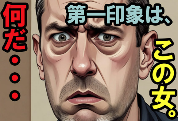 チエミさんの第一印象は｢何だ!? この女・・・｣で、嫌悪感すら感じた。